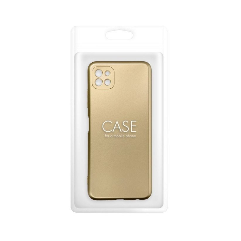 METALLIC Case  Samsung Galaxy A22 5G  zlatý