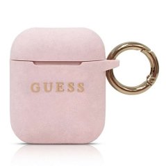 Kryt Guess Case Apple Airpods 1/2 Guaccsilgllp (Silicone Glitter) Pink Kryt Guess Case Apple Airpods 1/2 Guaccsilgllp (Silicone Glitter) Pink