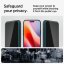 2ks v balení, set ochranných skiel Spigen Glas.Tr ”Ez Fit” 2-Pack iPhone 15 / 16 Privacy