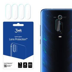 4x Hybridné ohybné ochranné sklo zadnej kamery - Xiaomi Mi 9T Pro