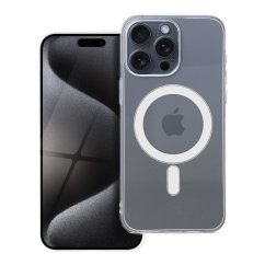 Kryt Clear Case 2 mm iPhone 15 Pro Max s MagSafe (Camera Protection) Priesvitný Kryt Clear Case 2 mm iPhone 15 Pro Max s MagSafe (Camera Protection) Priesvitný