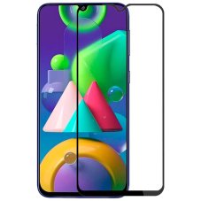 Full Glue 3D sklo - tvrzené ochranné sklo pro Samsung Galaxy M21