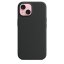 iPhone 15 Silicone Case s MagSafe - Black design (čierny)