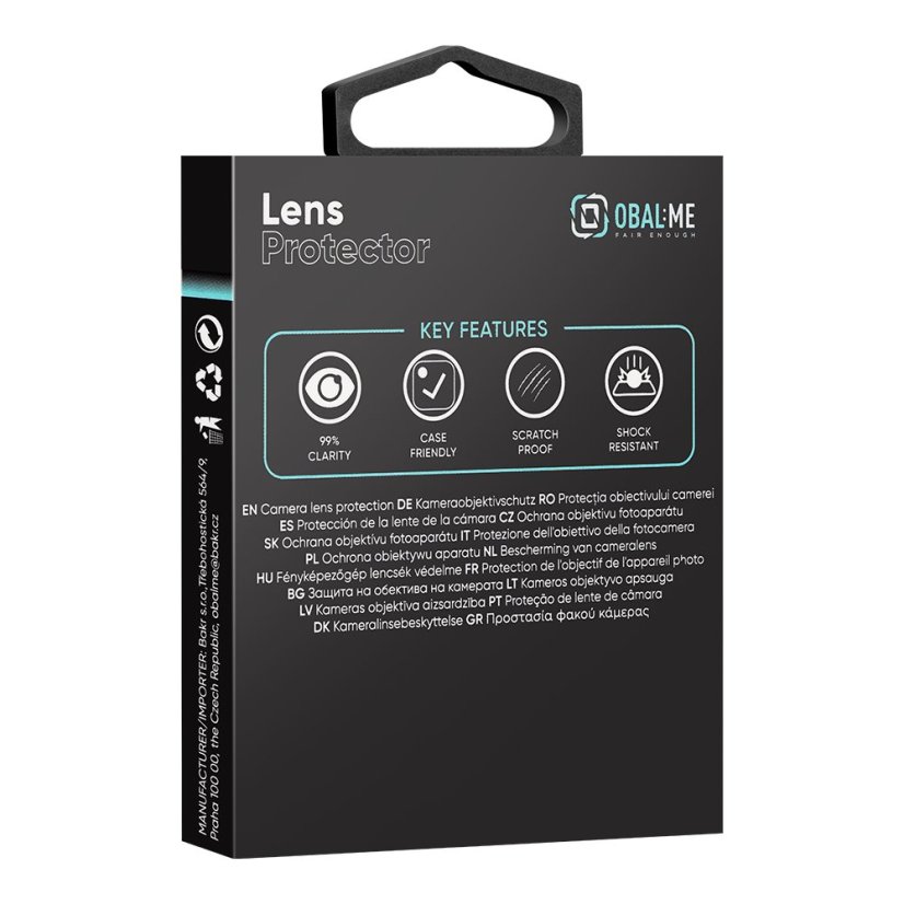 OBAL:ME Ochrana čočiek pre Apple iPhone 16/16 Plus Pink