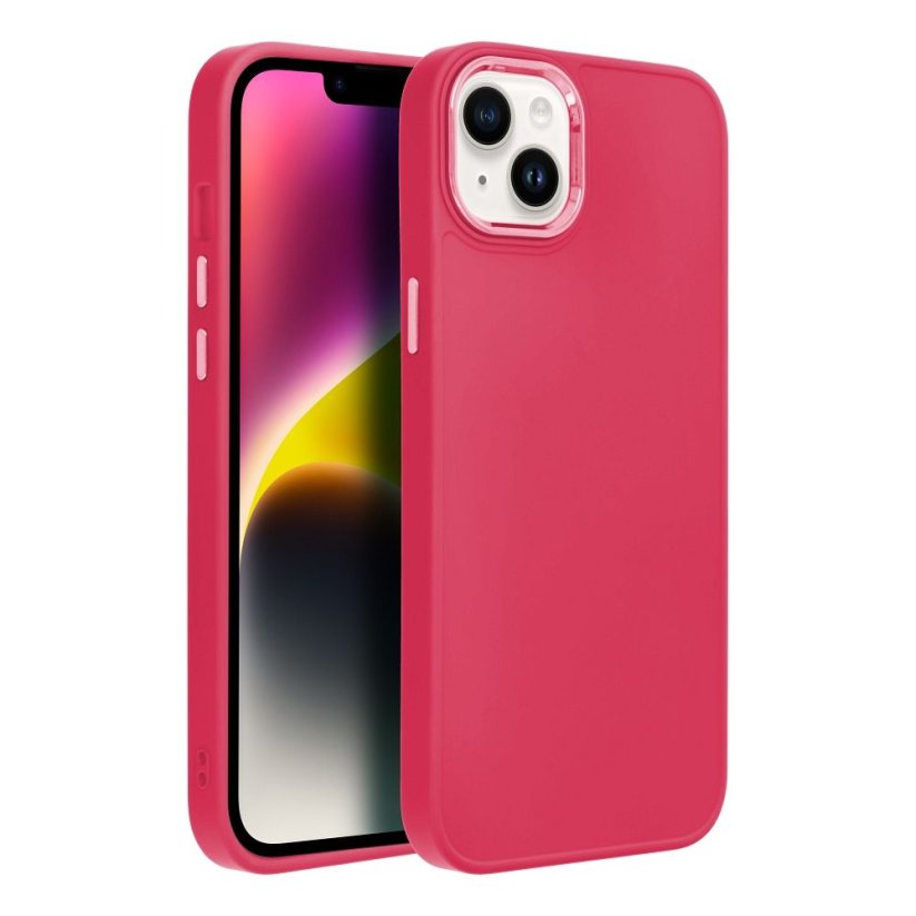 Kryt Frame Case iPhone 14 Plus Magenta