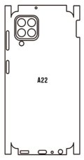 Hydrogel - zadná ochranná fólia - Samsung Galaxy A22 4G LTE Hydrogel - zadná ochranná fólia - Samsung Galaxy A22 4G LTE