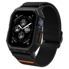 Kryt Spigen Lite Fit ”Pro” Apple Watch 4 / 5 / 6 / 7 / 8 / 9 / SE (44 / 45 mm) Matte Black