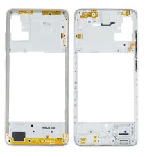 Samsung Galaxy A51 - Středový rámeček - Prism Crush white