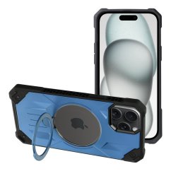 Kryt Armor Mag Cover Case s MagSafe iPhone 15 Plus Blue