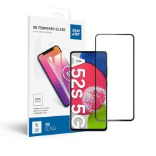 Kryt Ochranné tvrdené sklo - Samsung Galaxy A52/52S 5G/LTE Full Face (Full Glue With Frame/Small Size) - Black Ochranné tvrdené sklo
