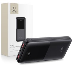 Powerbanka Tech-Protect Pb01 Power Bank 10000Mah 22.5W Black