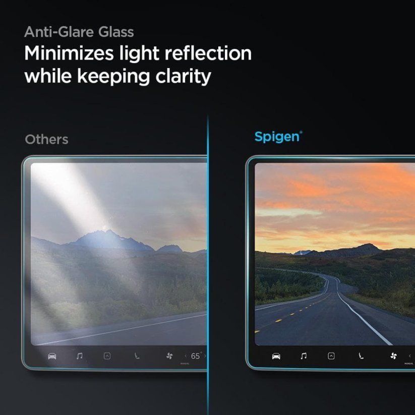 Ochranné tvrdené sklo Spigen Glas.Tr ”Ez Fit” Tesla Model Y / 3
