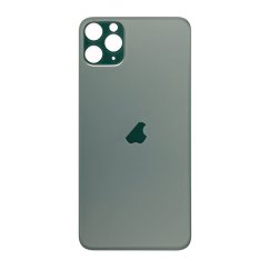 Apple iPhone 11 Pro - Sklo zadného housingu so zväčšeným otvorom na kameru (Midnight Green)