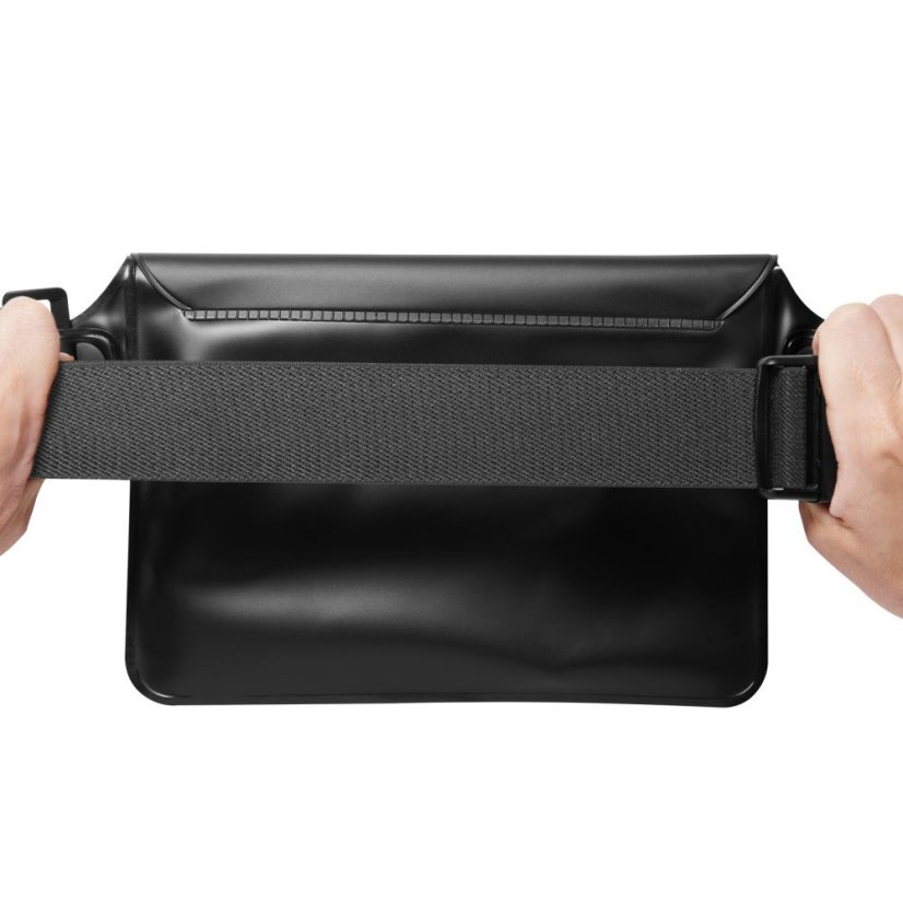 Vodeodolné púzdro Spigen A620 Universal Waterproof Waist Bag Black