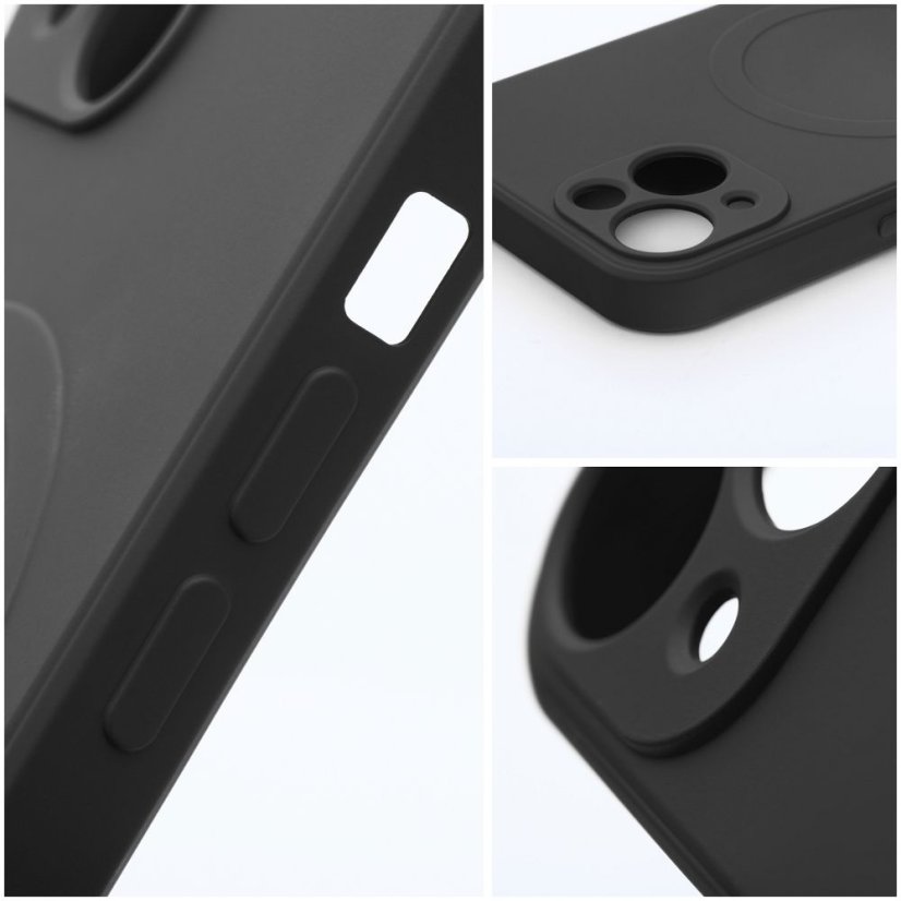 Kryt Case Samsung Galaxy S25 Ultra Silicone Mag Cover s MagSafe Black