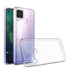 Transparentný silikónový kryt s hrúbkou 0,5mm - Realme C15 priesvitný Transparentný silikónový kryt s hrúbkou 0,5mm - Realme C15 priesvitný