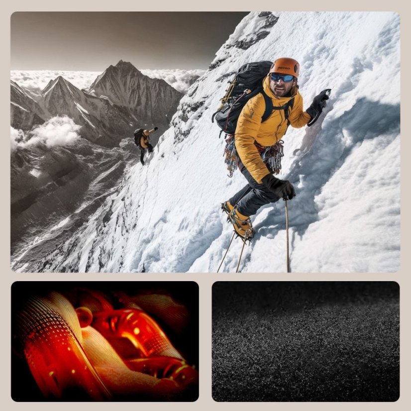 Tech-Protect Wg01 Winter érintőképernyős kesztyű M Black