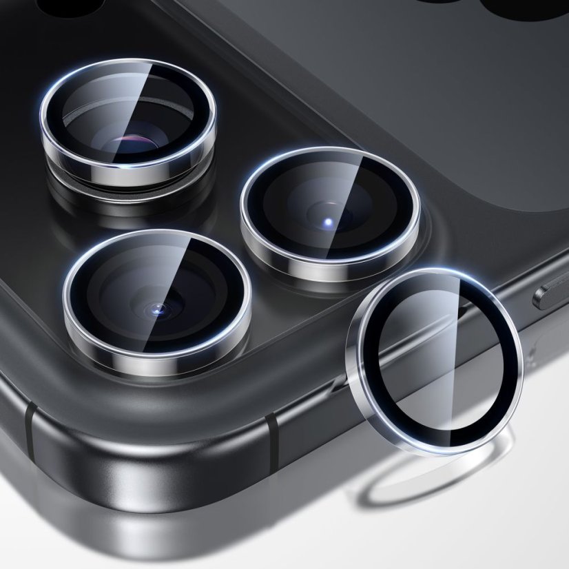 edzett védőüveg ESR Armorite kamera védőüveg iPhone 14 Pro / Max / 15 Pro / Max / 16 Pro / Max / 17 Pro / Max átlátszó