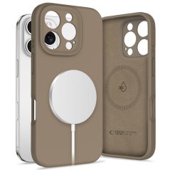 Kryt Tech-Protect Liquid Silicone Magsafe iPhone 16 Pro Max Chocolate Brown Kryt Tech-Protect Liquid Silicone Magsafe iPhone 16 Pro Max Chocolate Brown