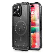 Kryt Case na iPhone 16 Pro Shellbox Dot Waterproof Magsafe Compatible Black