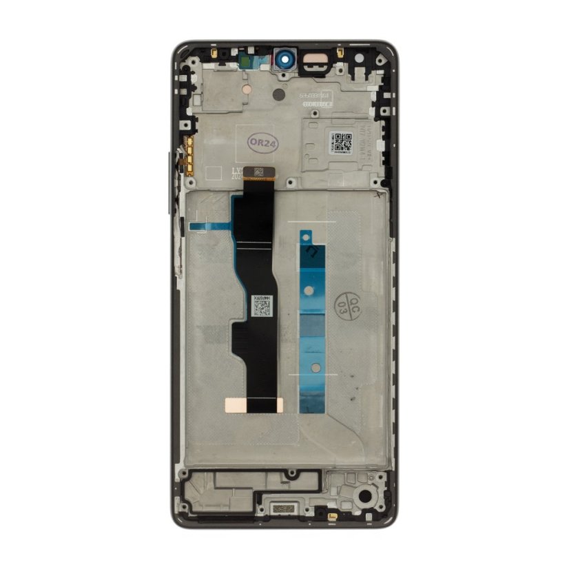 Displej s rámom pre Xiaomi Redmi Note 13 5G Black (Service Pack - originálny diel)