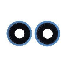 iPhone 13 - Csere hátsó kameraüveg kerettel (kék)