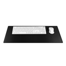 Gaming Mouse And Keyboard Pad 800 X 400 X 2.5 mm Black Gaming Mouse And Keyboard Pad 800 X 400 X 2.5 mm Black
