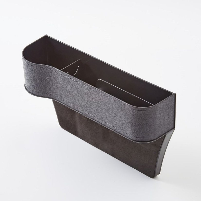 Car Organiser Between Seat Black