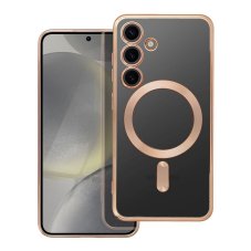 Kryt Electro Mag Cover Case s MagSafe Samsung Galaxy S24 Gold Kryt Electro Mag Cover Case s MagSafe Samsung Galaxy S24 Gold