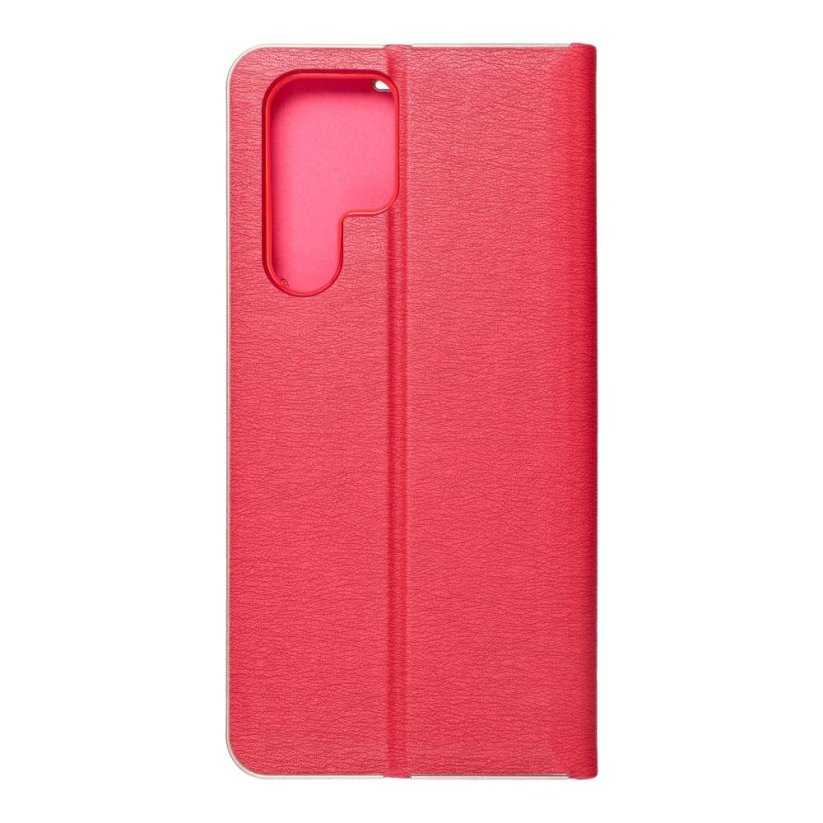 Kryt Luna Book Gold Samsung Galaxy S22 Ultra Red