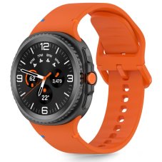 Tech-Protect Silikonové hodinky Samsung Galaxy Watch 8 / Classic (40 / 44 / 46 mm) Sunburst Orange