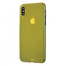Slim minimal iPhone X/XS yellow