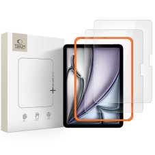 Ochranné tvrzené sklo Tech-Protect Easy Set+ 2-Pack iPad Air 11" 6 / 7 / 8 / 2024-2026 Čiré Ochranné tvrzené sklo Tech-Protect Easy Set+ 2-Pack iPad Air 11" 6 / 7 / 8 / 2024-2026 Čiré