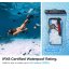 Vodeodolné púzdro Spigen A610 Universal Waterproof Float Case Crystal Clear