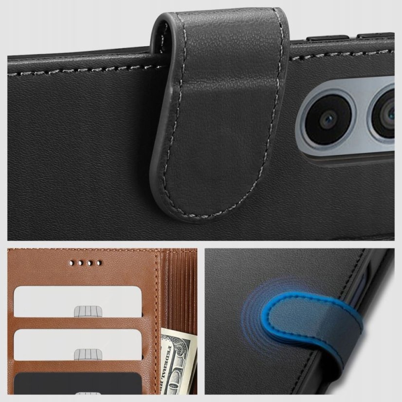 Kryt Tech-Protect Wallet Motorola Edge 40 Neo Black