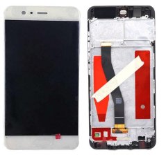 LCD displej + dotyková plocha Huawei P10, White s rámom LCD displej + dotyková plocha Huawei P10, White s rámom