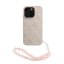 Guess PU Leather 4G Colored Ring Strap MagSafe zadný kryt pre iPhone 16 Pro Max Pink
