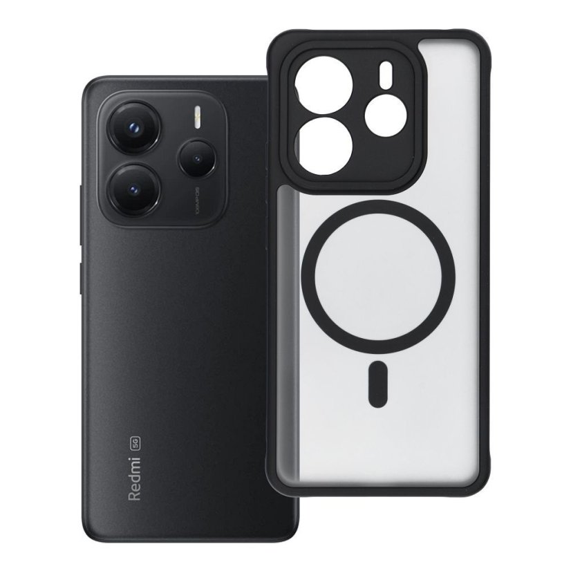 Kryt Case Xiaomi Redmi Note 14 5G Full Matte Mag Cover s MagSafe Black