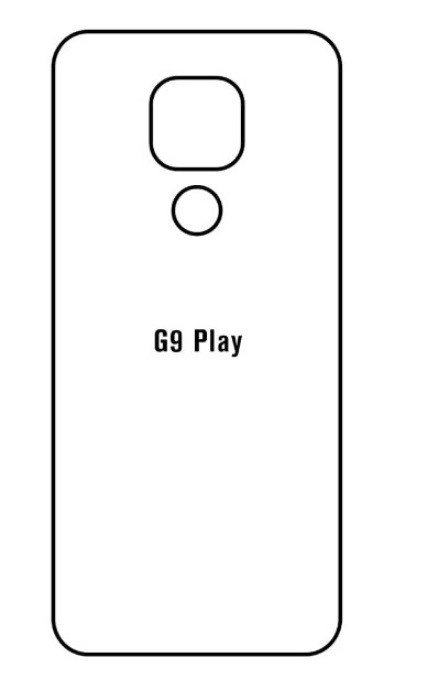 Hydrogel - zadná ochranná fólia - Motorola Moto G9 Play