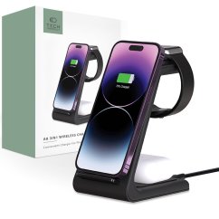 Tech-Protect A8 3v1 Wireless Charger Black