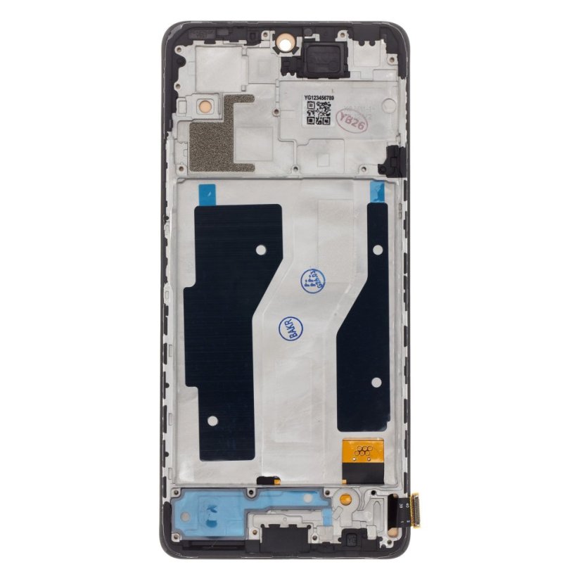 Kijelző kerettel a Xiaomi Redmi Note 10 Pro TFT készülékhez