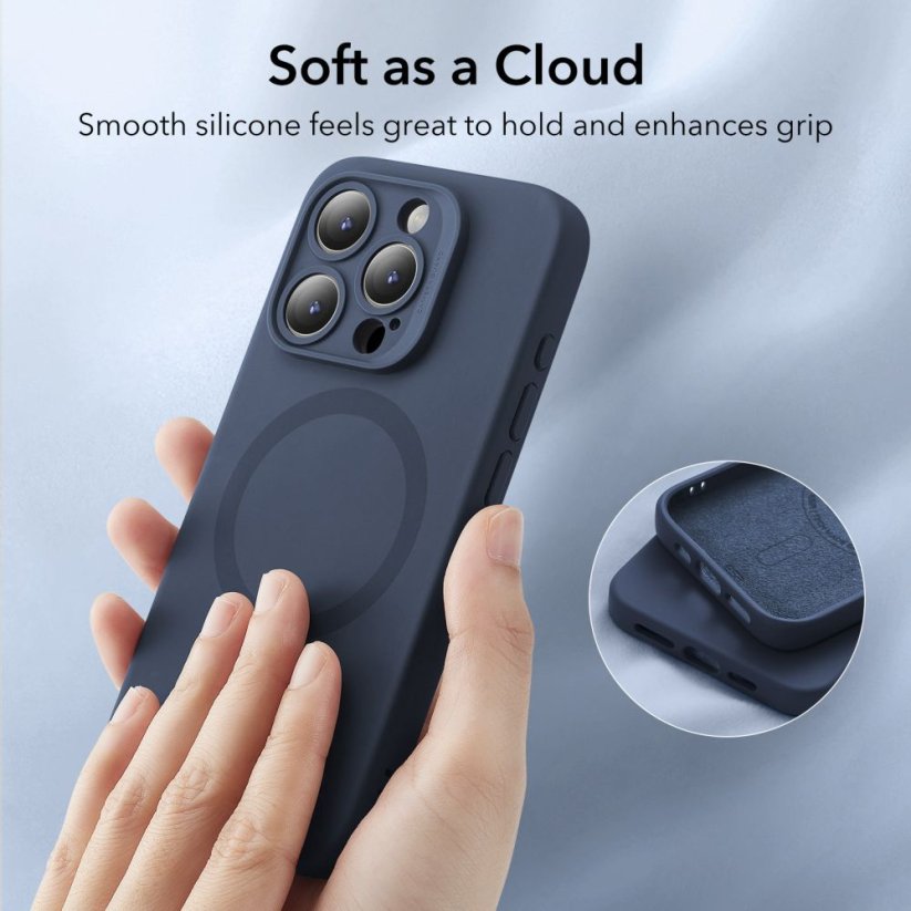 Kryt ESR Cloud Halolock Magsafe iPhone 15 Pro Max Dark Blue