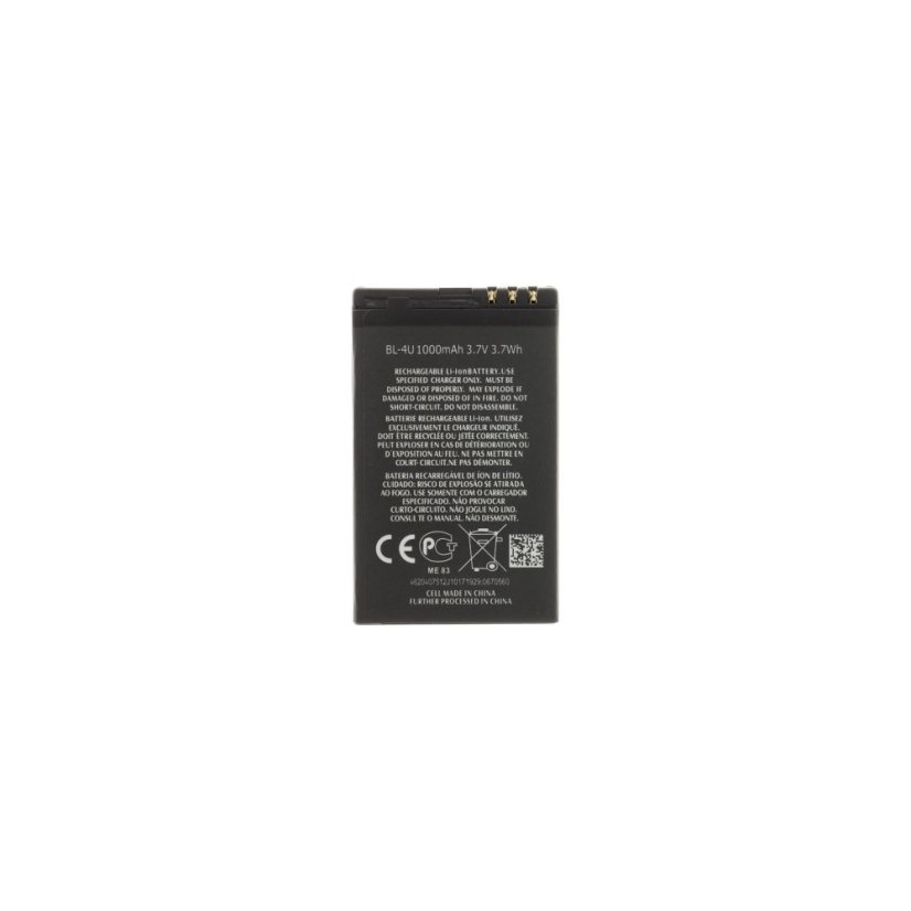 BL-4U akkumulátor Nokia 1000mAh Li-Ion (OEM)