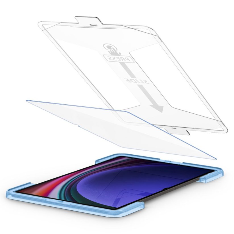 Ochranné tvrdené sklo Spigen Glas.Tr ”Ez Fit” Samsung Galaxy Tab S8 Ultra / S9 Ultra 14.6 Clear