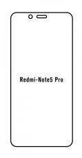 Hidrogél - védőfólia - Xiaomi Redmi Note 5 Pro
