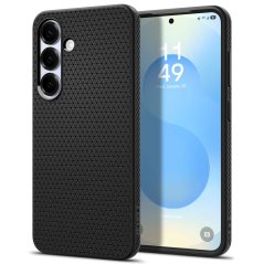 Kryt Spigen Liquid Air Samsung Galaxy S25 Matte Black Kryt Spigen Liquid Air Samsung Galaxy S25 Matte Black