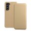 Kryt Dual Pocket Book Samsung Galaxy S21 FE Gold