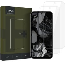2ks v balení, set ochranných skiel Hofi Glass Pro+ 2-Pack Google Pixel 9 / 9 Pro Clear