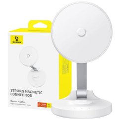 Ochranné sklo Baseus Foldable Magnetic Holder Phone s MagSafe Bs-Hp016 White