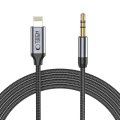 Kábel Tech-Protect Ultraboost Lightning to Aux mini Jack 3.5mm Cable 100cm Black